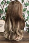 Long Fiber Wig with Dore Ombre