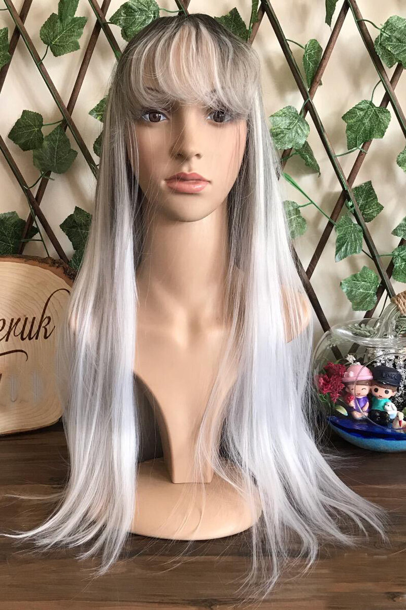 Gray cosplay 2025 wig