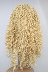 Curly Fiber Wig With Yellow Ombre