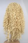 Curly Fiber Wig With Yellow Ombre