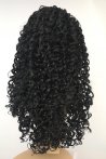 Black Curly Fiber Wig