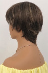 Clarissa Ashy Coffee Short Fiber Wig