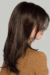 Coffee Straight Model Synthetic Long Wig