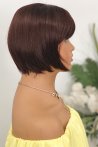 Chestnut Natural Looking Synthetic Short Wig