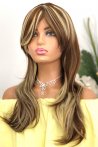 Greta Dore Long Fiber Wig with Ombre