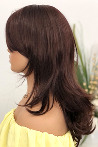 Darmell Dark Chestnut Synthetic Long Wig