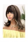 Theatrical Baled Long Synthetic Wig