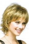 Yellow Wavy Synthetic Wig