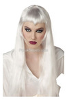 White Long Gothic Party Wig
