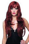 Redhead Long Wavy Party Wig