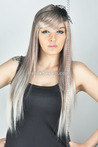 Dore Straight Light Tone Styled Synthetic Long Wig