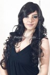 Wavy Curly Black Long Wig