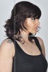 Brown Katkat Cut Short Synthetic Wig