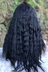 Afro Wave Black Long Fiber Wig