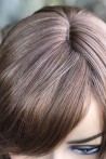 Light Coffee Long Fiber Wig