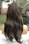 Olga Brown Long Synthetic Wig