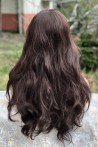 Long Synthetic Wig With Chestnut Wavy