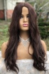 Long Synthetic Wig With Chestnut Wavy