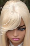 Yellow Long Straight Model Fiber Wig