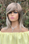 Dore Color Medium Length Synthetic Wig