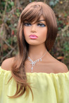 Irina Brown Long Synthetic Wig