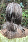 Adriana Brown Medium Length Synthetic Wig