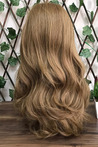 Long Auburn Coffee Forelock Fiber Wig