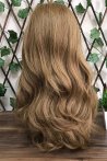 Long Auburn Coffee Forelock Fiber Wig