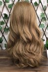 Long Auburn Coffee Forelock Fiber Wig