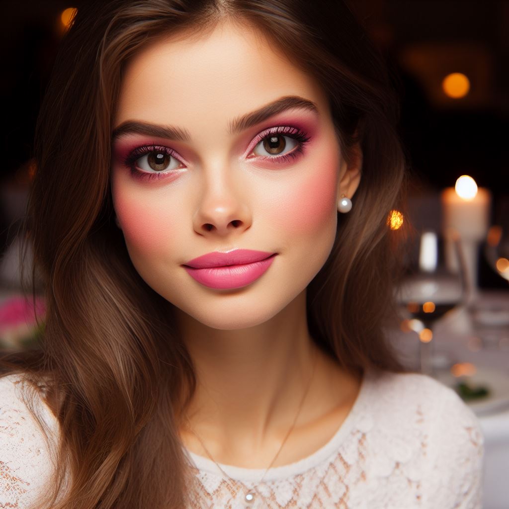 Frugal Pink Makeup